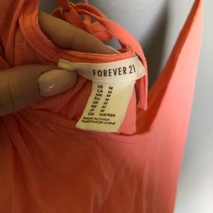 Forever 21 Dresses - Forever 21 Coral Dress Forever 21 Dresses - Forever 21 Coral Dress